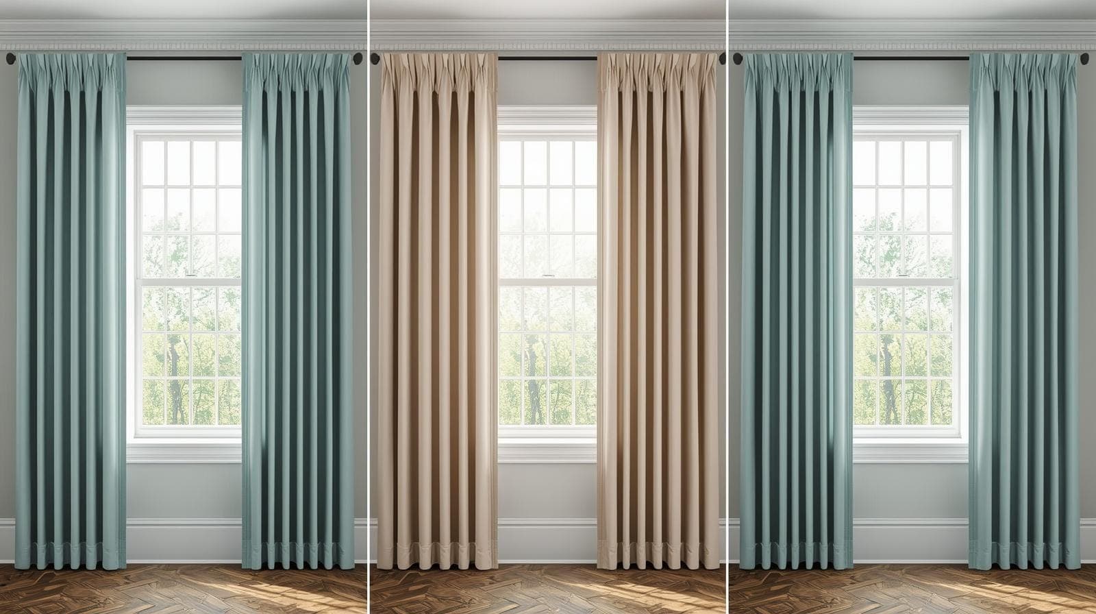 Pleated Curtains