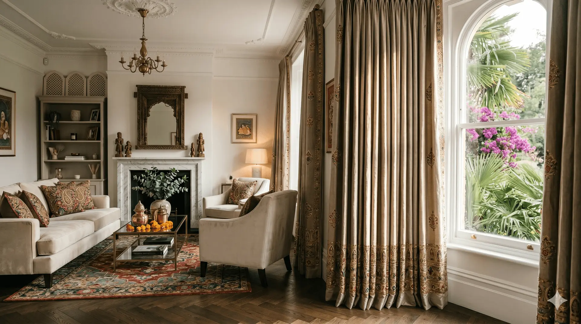 Luxury curtains, blinds and mosquito nets in Chennai Classic Delight luxury curtains and blinds for modern Chennai homes